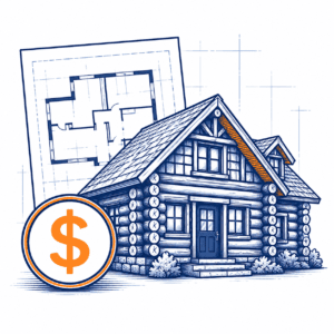 Estimating the cost of building a log home