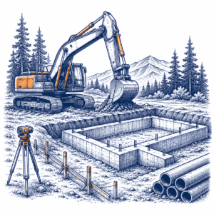 Preparing a homesite before building